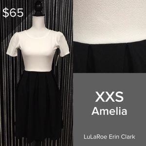 LuLaRoe XXS Amelia Dress